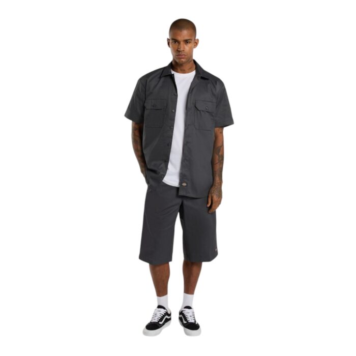 DICKIES WORK SHIRT CHARCOAL GREY - Εικόνα 3