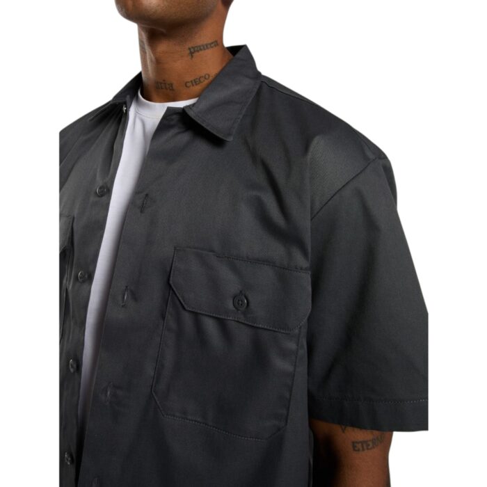 DICKIES WORK SHIRT CHARCOAL GREY - Εικόνα 4