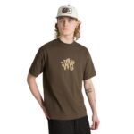 VANS BROMEO T-SHIRT COAL BROWN