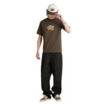 VANS BROMEO T-SHIRT COAL BROWN - Image 4