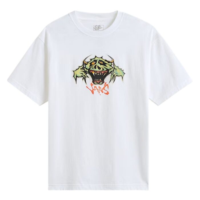 VANS GOOFY GHOUL T-SHIRT WHITE - Image 4