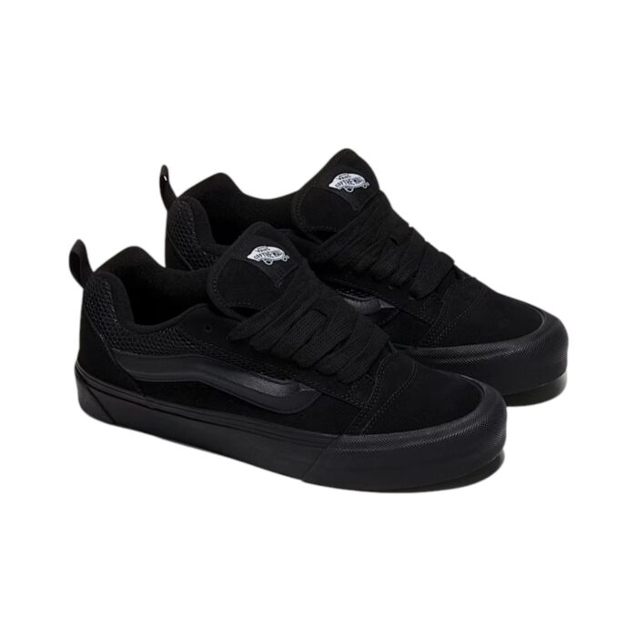 VANS KNU SKOOL SHOES BLACK BLACK - Image 2