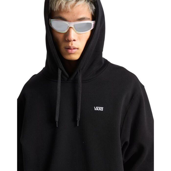 VANS LEFT CHEST II LOOSE HOODIE BLACK - Image 4