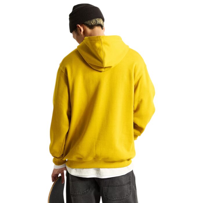 VANS LEFT CHEST II LOOSE HOODIE HERITAGE MUSTARD - Image 2