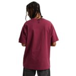 VANS LEFT CHEST II LOOSE T-SHIRT BURGUNDY - Image 4