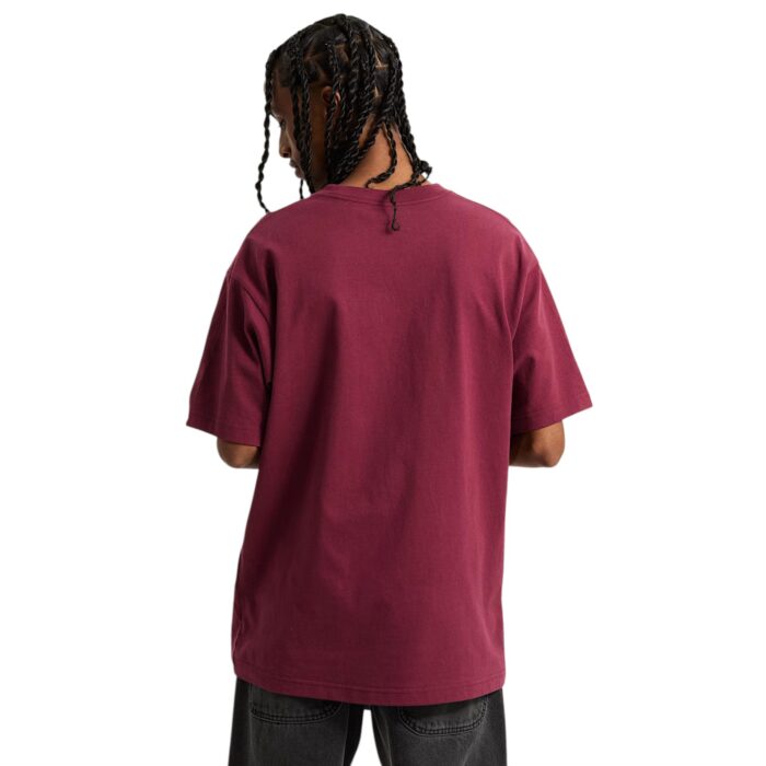 VANS LEFT CHEST II LOOSE T-SHIRT BURGUNDY - Image 4