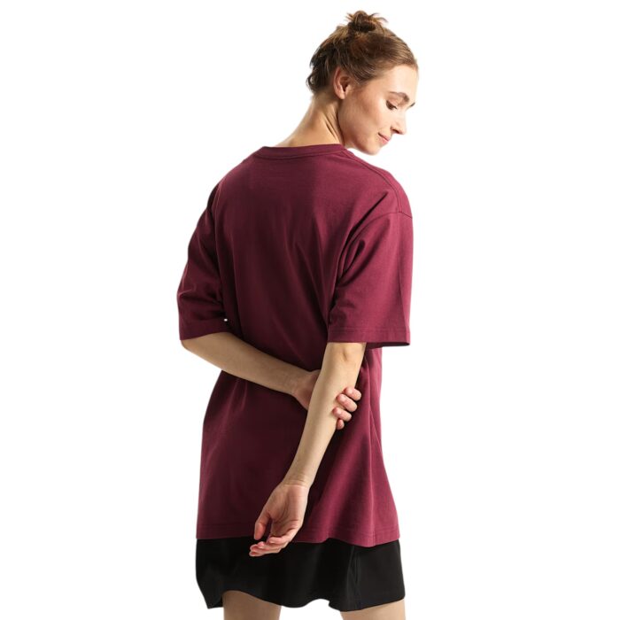 VANS LEFT CHEST II LOOSE T-SHIRT BURGUNDY - Image 5