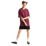 VANS LEFT CHEST II LOOSE T-SHIRT BURGUNDY - Image 9