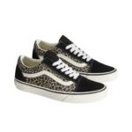 VANS OLD SKOOL SHOES BLACK LEOPARD - Image 2