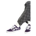 VANS OLD SKOOL SHOES SUEDE GOTHIC GRAPE - Image 5