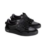 VANS SKATE 2 WAYVEE SHOES BLACK BLACK GREY - Image 2