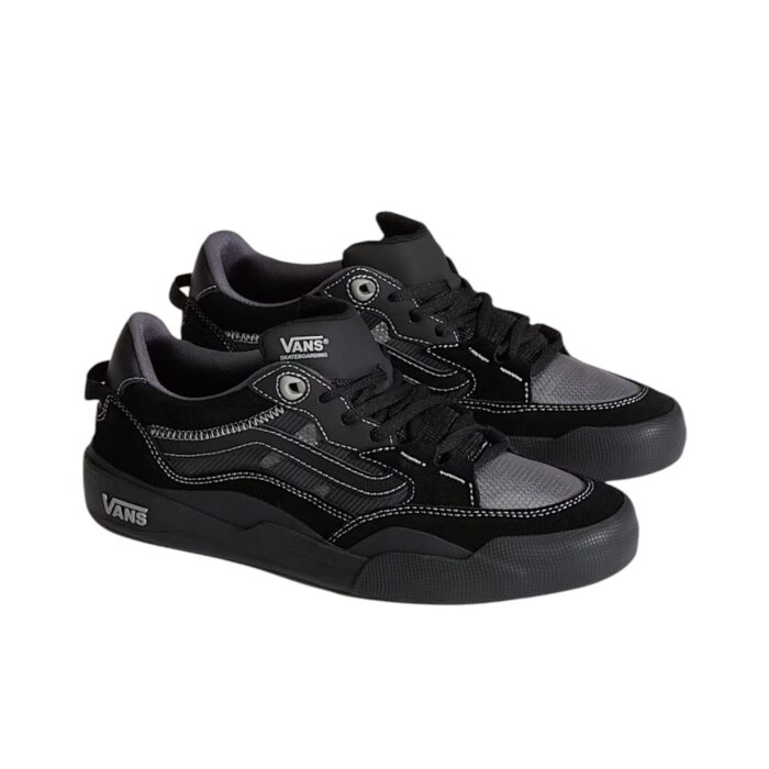 VANS SKATE 2 WAYVEE SHOES BLACK BLACK GREY - Image 2
