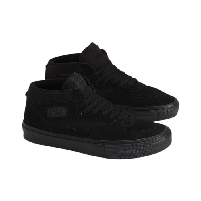 VANS SKATE HALF CAB SHOES BLACK BLACK - Image 2