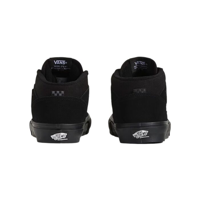 VANS SKATE HALF CAB SHOES BLACK BLACK - Image 4