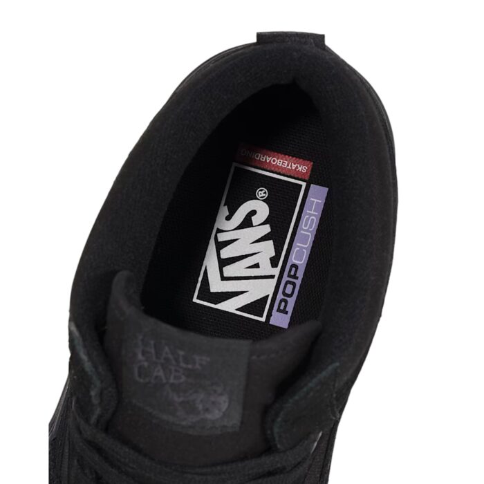 VANS SKATE HALF CAB SHOES BLACK BLACK - Image 5