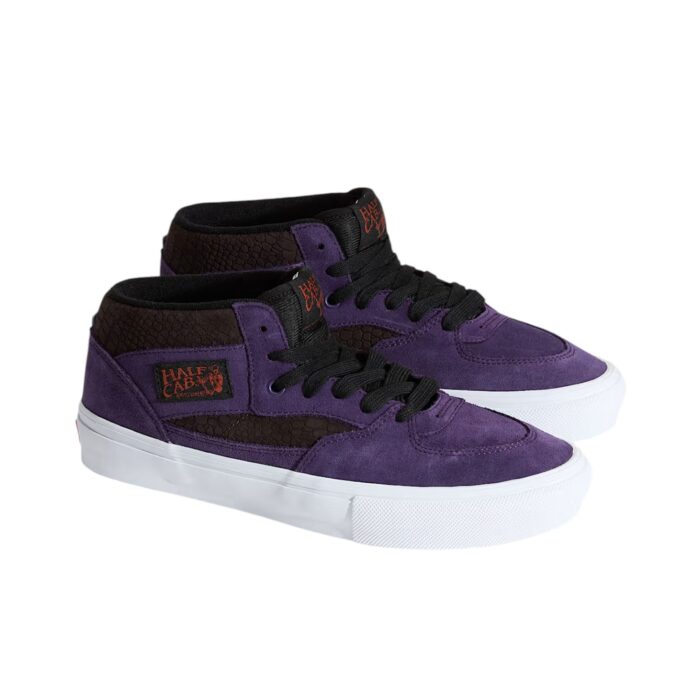 VANS SKATE HALF CAB SHOES CROC GRAPE - Image 2