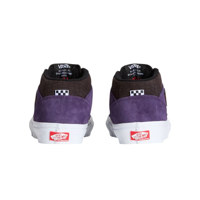 VANS SKATE HALF CAB SHOES CROC GRAPE - Image 4