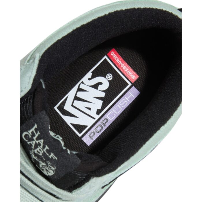 VANS SKATE HALF CAB SHOES GRAY OLIVE - Image 5