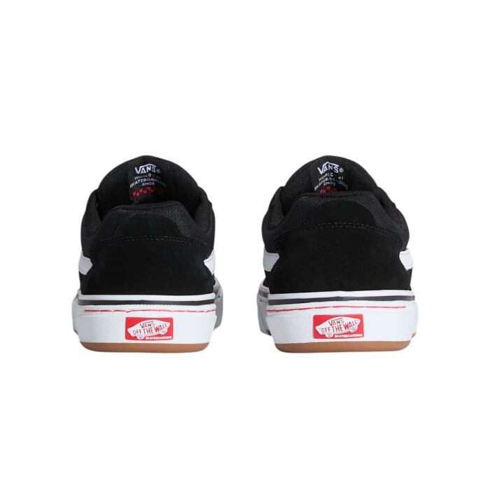 VANS SKATE KYLE WALKER WAFFLECUP SHOES BLACK WHITE - Image 4