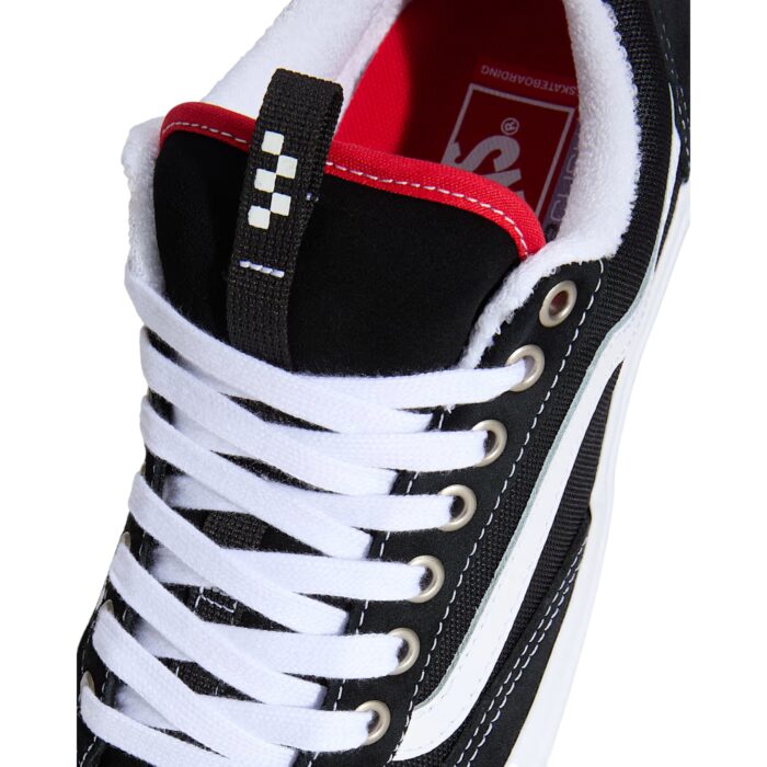VANS SKATE OLD SKOOL 36+ SHOES BLACK WHITE - Image 7
