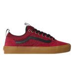 VANS SKATE OLD SKOOL 36+ SHOES GUM BURGUNDY