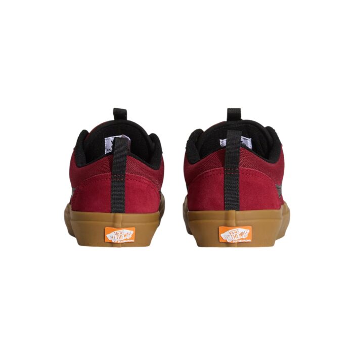 VANS SKATE OLD SKOOL 36+ SHOES GUM BURGUNDY - Image 4