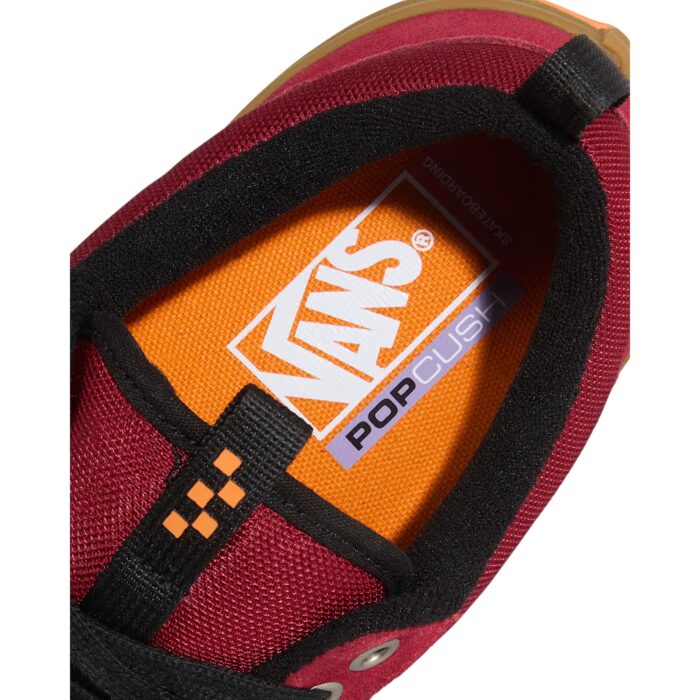 VANS SKATE OLD SKOOL 36+ SHOES GUM BURGUNDY - Image 5