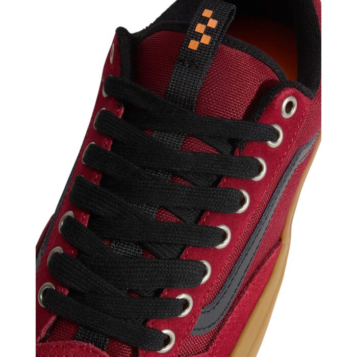 VANS SKATE OLD SKOOL 36+ SHOES GUM BURGUNDY - Image 7