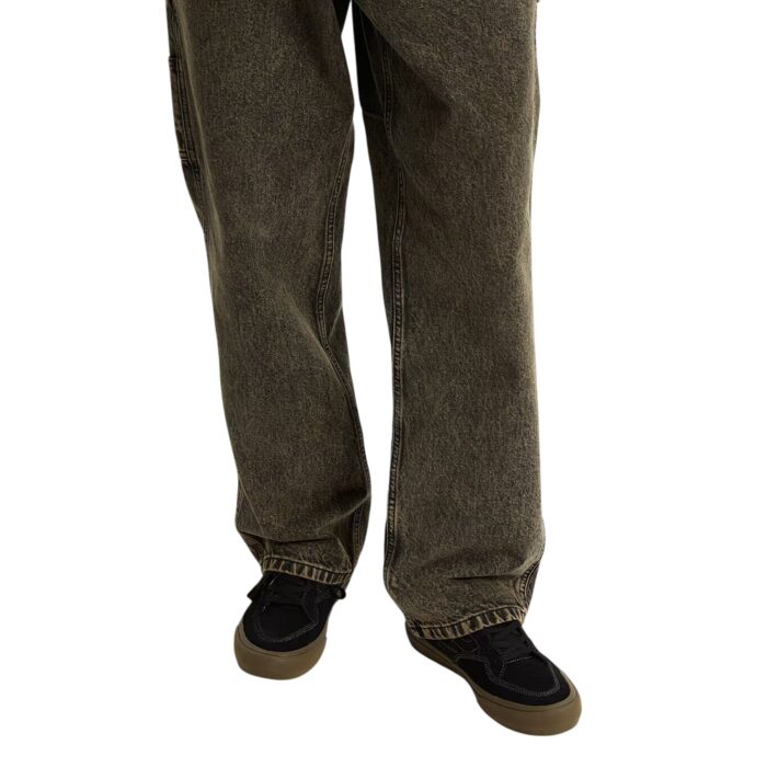 VANS SKATE ROWAN SHOES BLACK DARK GUM - Image 5