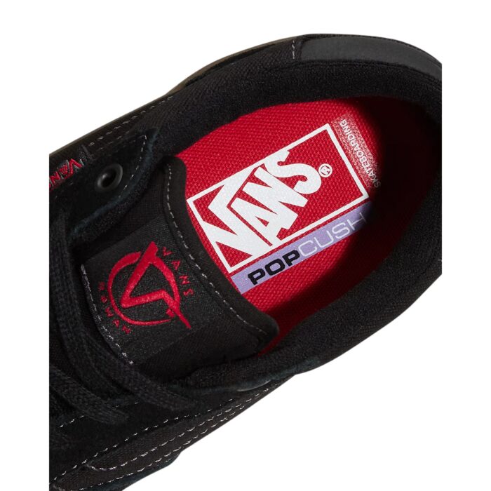 VANS SKATE ROWAN SHOES BLACK DARK GUM - Image 6