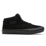 VANS SKATE HALF CAB SHOES BLACK BLACK