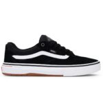 VANS SKATE KYLE WALKER WAFFLECUP SHOES BLACK WHITE