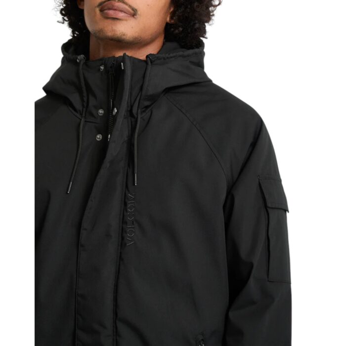 VOLCOM STOKE STONE II 10K JACKET BLACK - Image 6