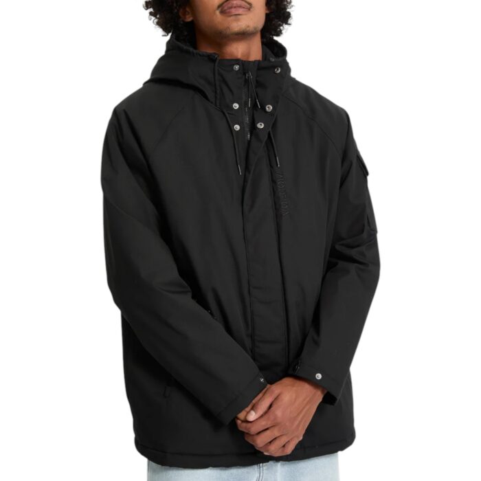 VOLCOM STOKE STONE II 10K JACKET BLACK - Image 7