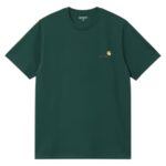 CARHARTT WIP AMERICAN SCRIPT T-SHIRT DARK FIR