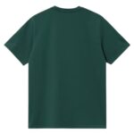 CARHARTT WIP AMERICAN SCRIPT T-SHIRT DARK FIR - Image 2
