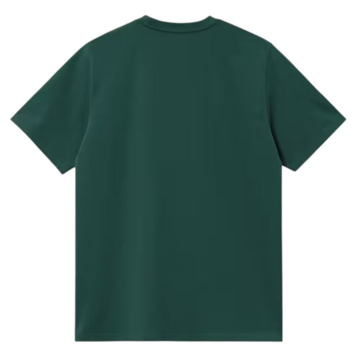 CARHARTT WIP AMERICAN SCRIPT T-SHIRT DARK FIR - Image 2