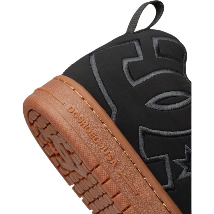 DC COURT GRAFFIK SHOES BLACK GUM - Image 8