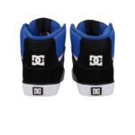 DC PURE HIGH TOP SHOES BLUE BLACK WHITE - Image 3