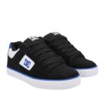 DC PURE SHOES BLACK BLUE WHITE - Image 2