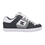 DC PURE SHOES GREY LIGHT GREY WHITE