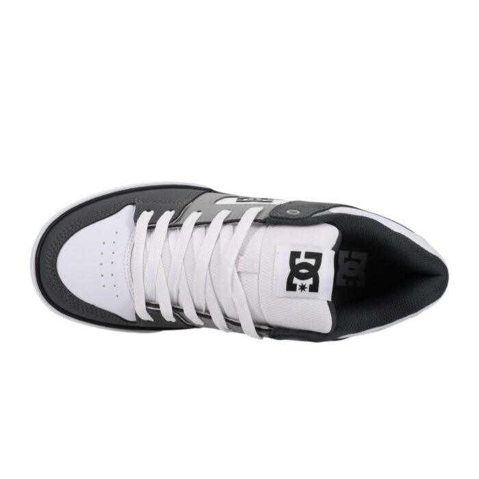 DC PURE SHOES GREY LIGHT GREY WHITE - Image 4