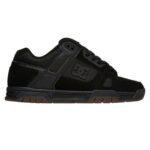 DC STAG SHOES BLACK GUM