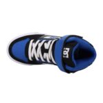DC YOUTH PURE HIGH TOP EV SHOES BLUE BLACK WHITE - Image 3