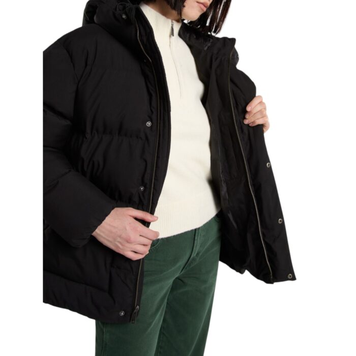 DICKIES EAGLEVILLE HOODED PUFFER JACKET BLACK - Image 6