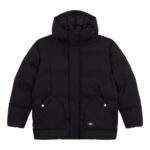 DICKIES EAGLEVILLE HOODED PUFFER JACKET BLACK - Image 7