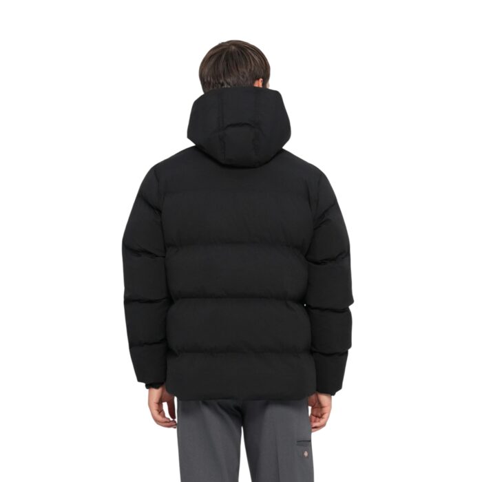 DICKIES EAGLEVILLE HOODED PUFFER JACKET BLACK - Image 2