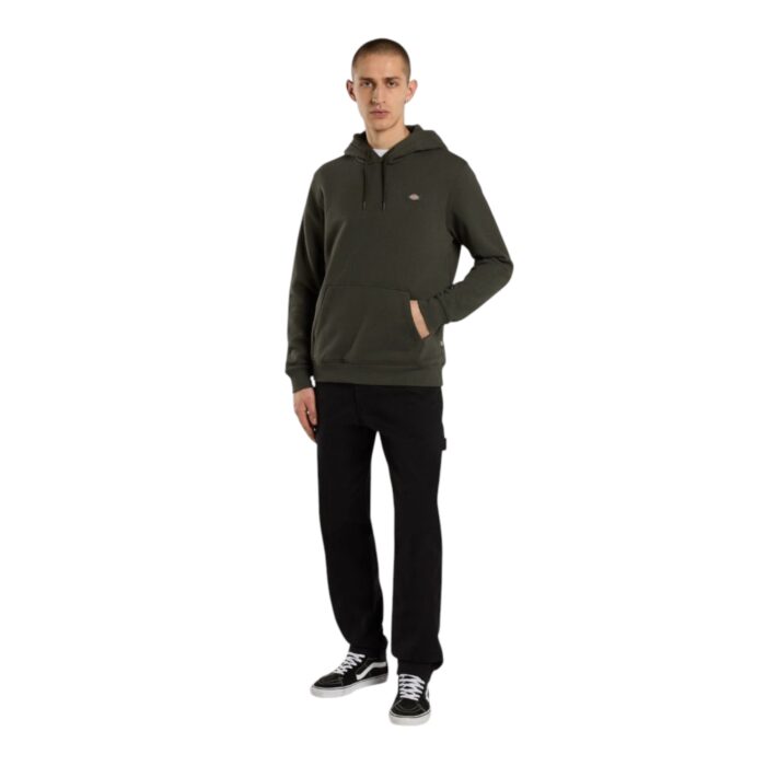DICKIES OAKPORT HOODIE OLIVE GREEN - Image 3