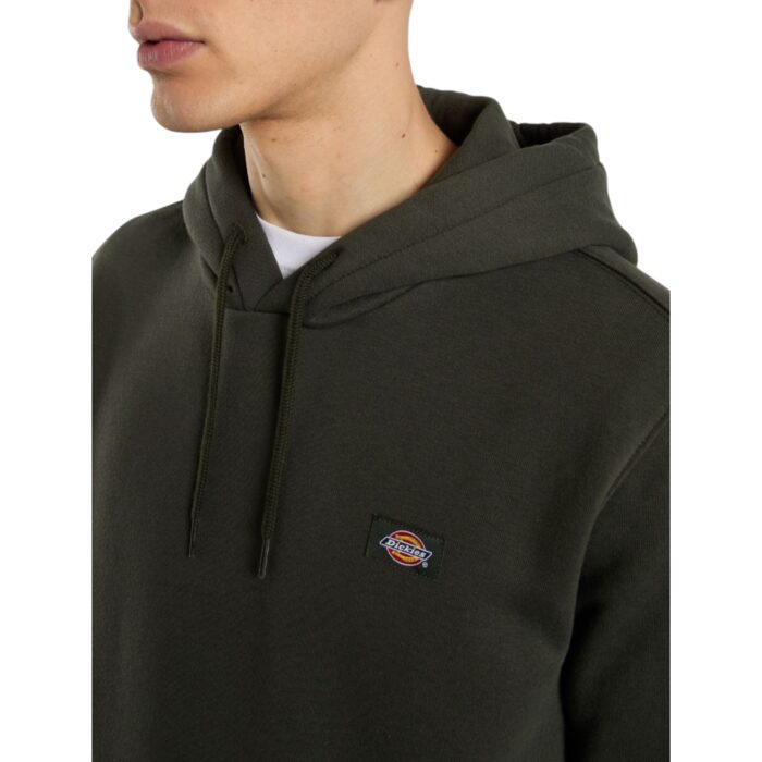 DICKIES OAKPORT HOODIE OLIVE GREEN - Image 4