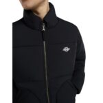 DICKIES SUMMERDALE PUFFER JACKET BLACK - Image 4